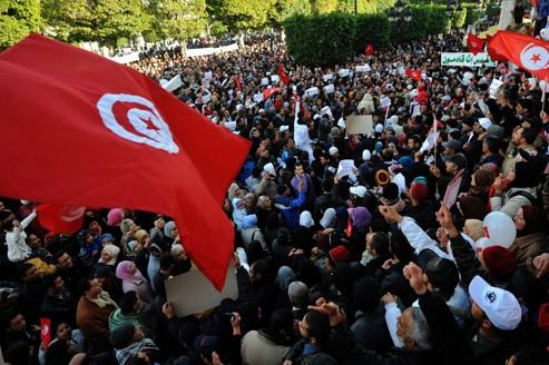Les Tunisiens célèbrent le premier anniversaire de la chute du président Ben Ali